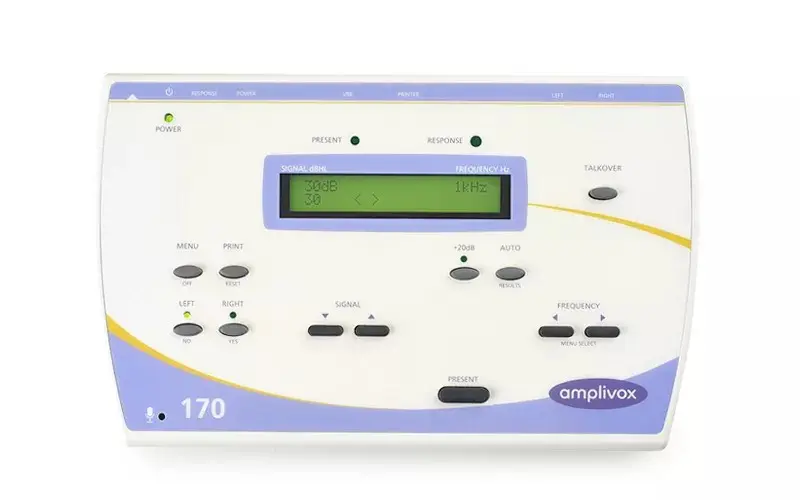 Automatic screening audiometer