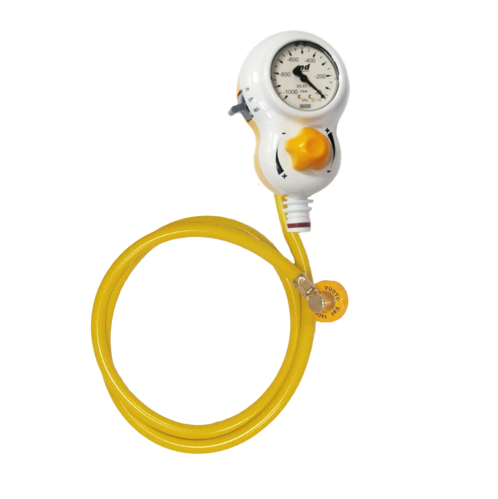 Vacuum regulator for rail mounting