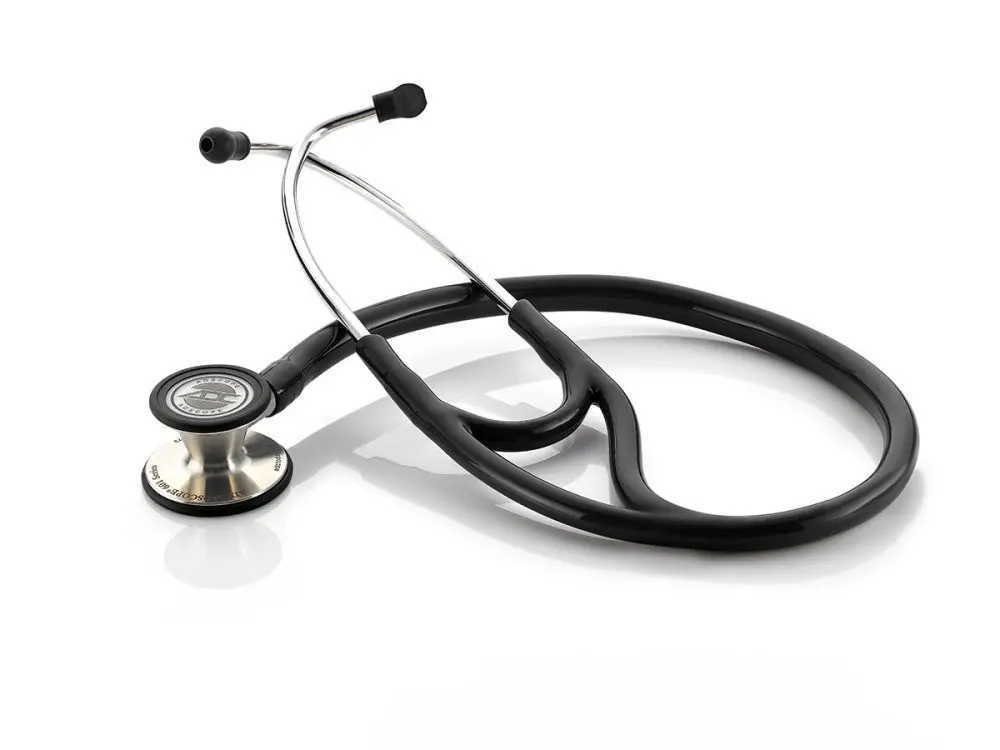 ADSCOPE 601, Conv Cardiology Adult-28", Metallic Gray.